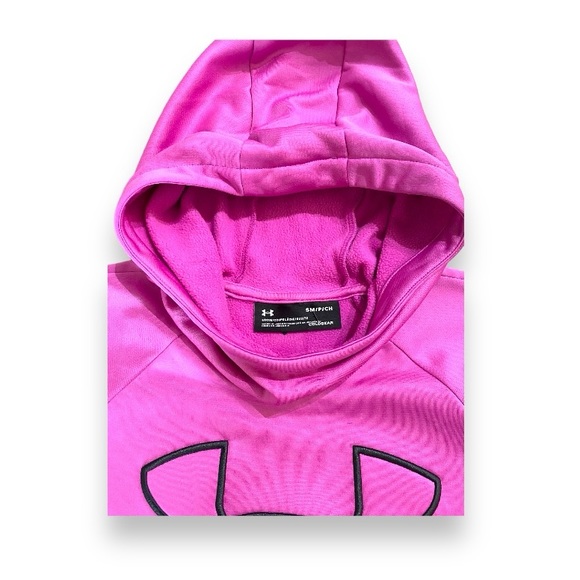 Under Armour UA Women’s Loose Fit Athletic Athleisure Long Sleeve Hoodie Sweater - Picture 3 of 7